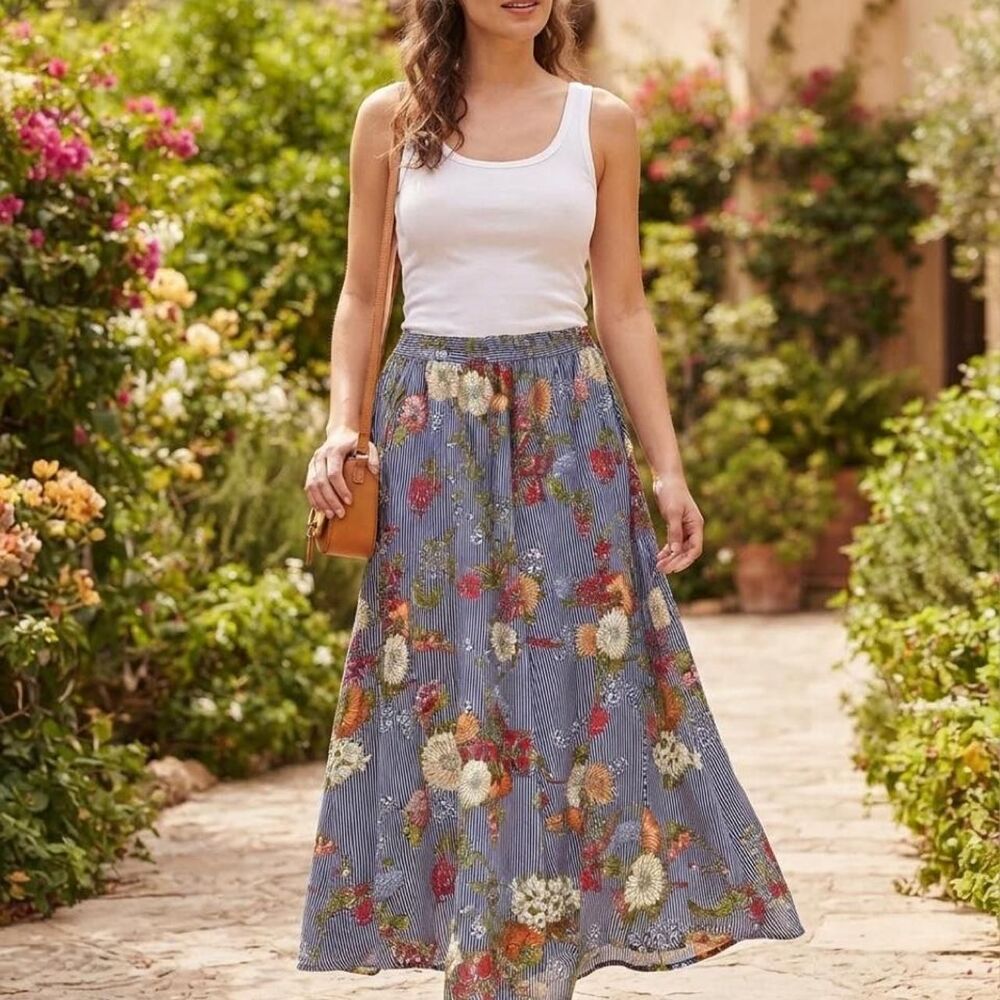 Milea Women's multi Skirt